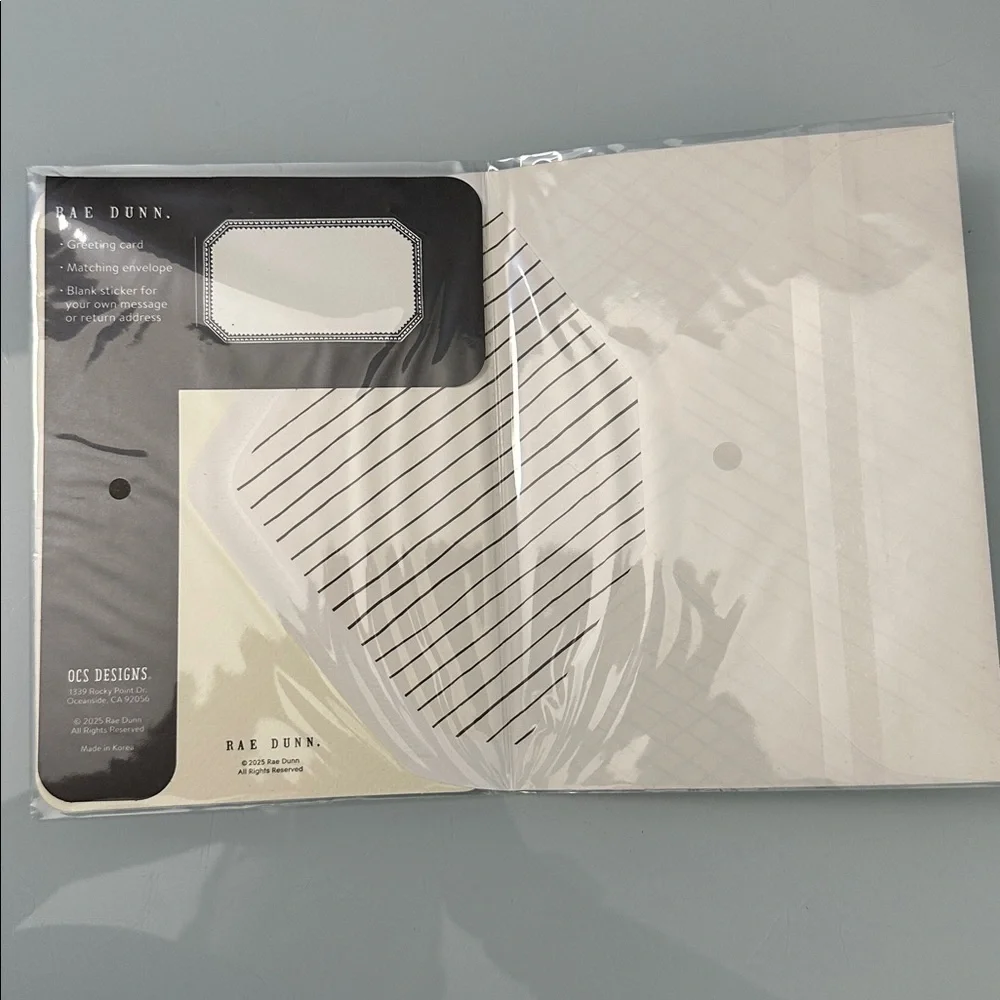 NWT Rae Dunn Father’s Day Card